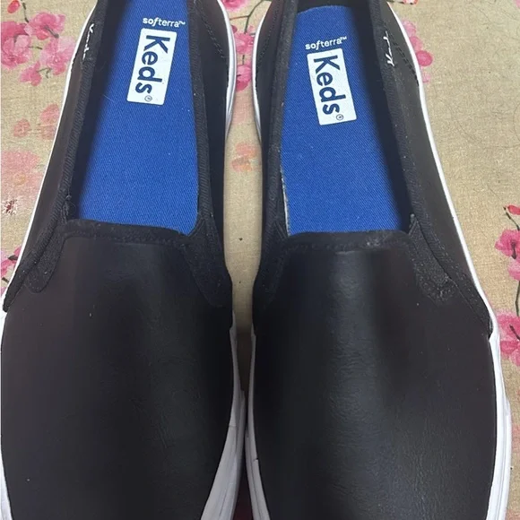 Keds Black Slip-On Casual Sneakers - Picture 5 of 7